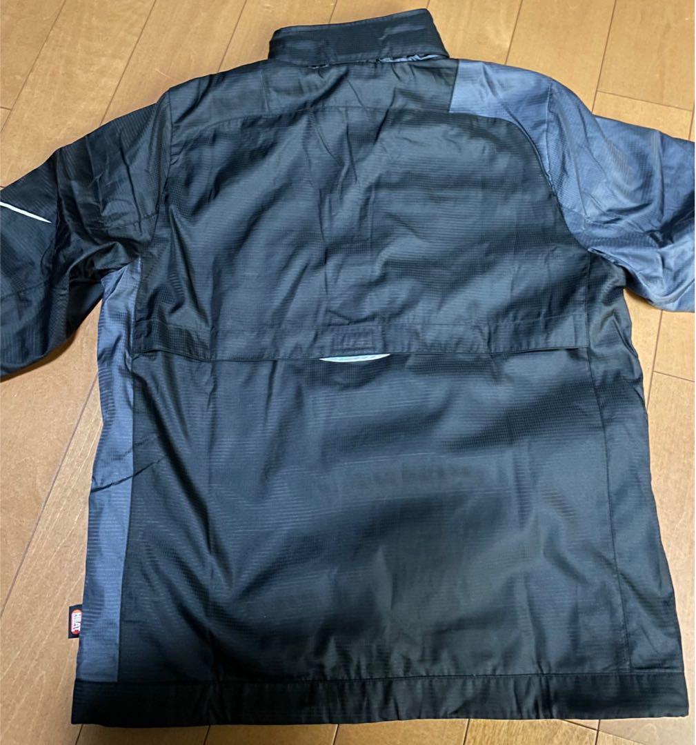 YONEX ウィンドウォーマー 黒/グレー 上下セット