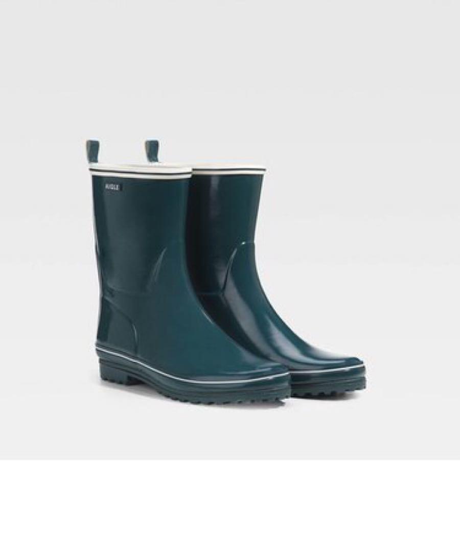 AIGLE ダークグリーン ベニス ボッティロン2 ラバーブーツ