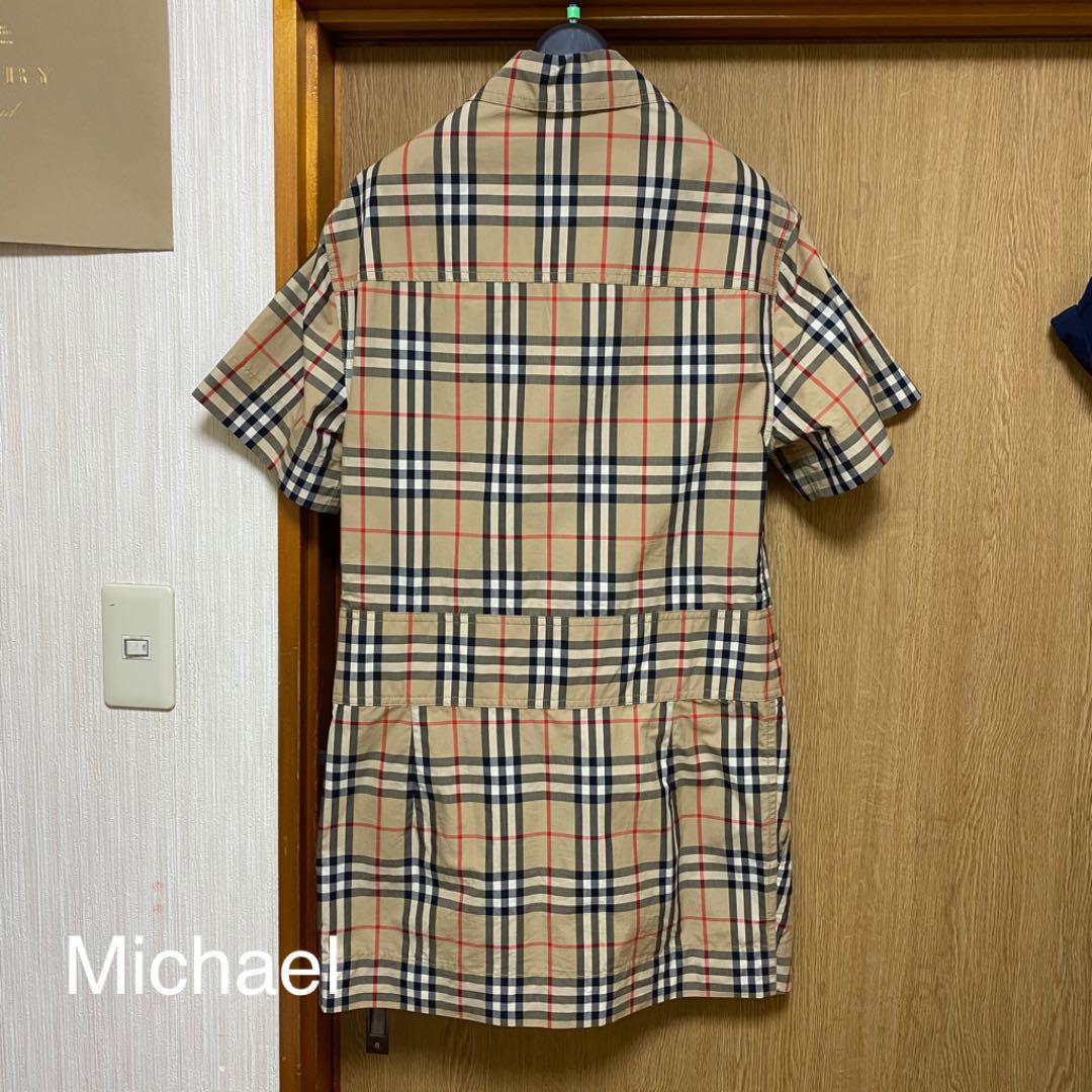バーバリー チェック ヴィンテージ s60oq-m95031710847 Burberry シャツワンピース 超特価
