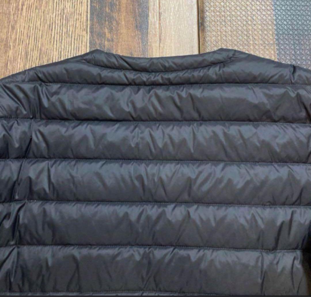 新品同　ダントン　ロングライトダウン インナーダウン　黒36 M-L