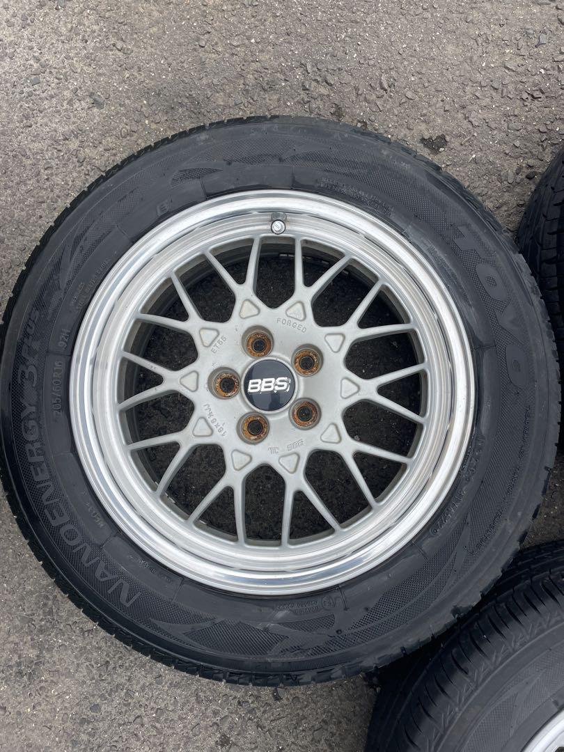 BBS.16インチ6.5J 鍛造ホイールタイヤ205-60-16