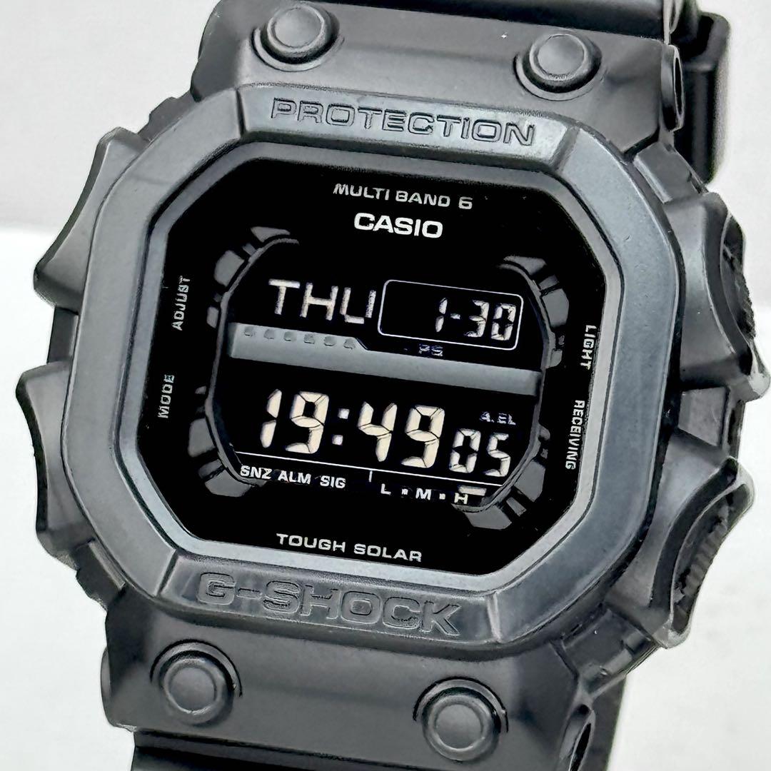 極美品 G-SHOCK GXW-56BB 電波ソーラー ブラック 反転液晶 稼働