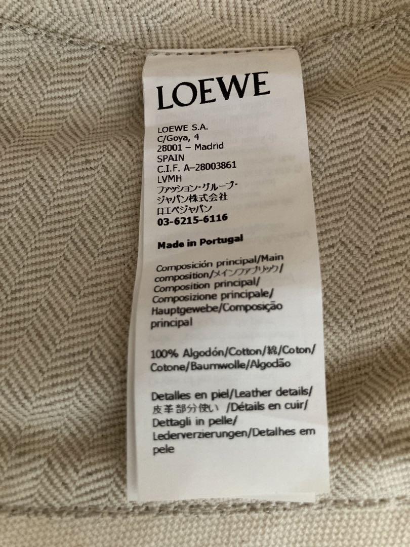 LOEWE ロエベ　キャンバス　ハット　バケットハット　57