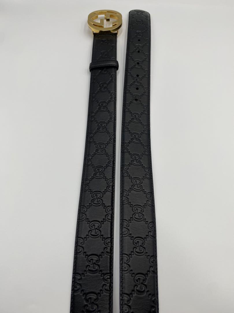 ️ 美品‼️グッチGUCCI ベルト GG グッチシマ インターロッキングG