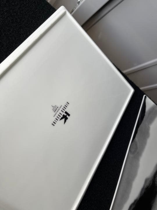 コシノヒロコ 墨の瞬 長角皿 ニッコー  6枚 墨の瞬 長角皿