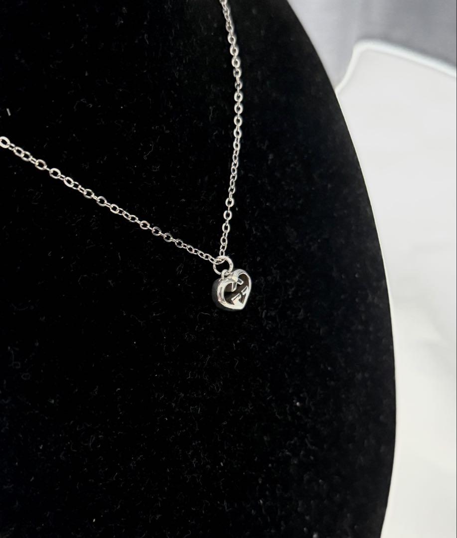 極美品‼️ GUCCI グッチネックレス ハート シルバー925
