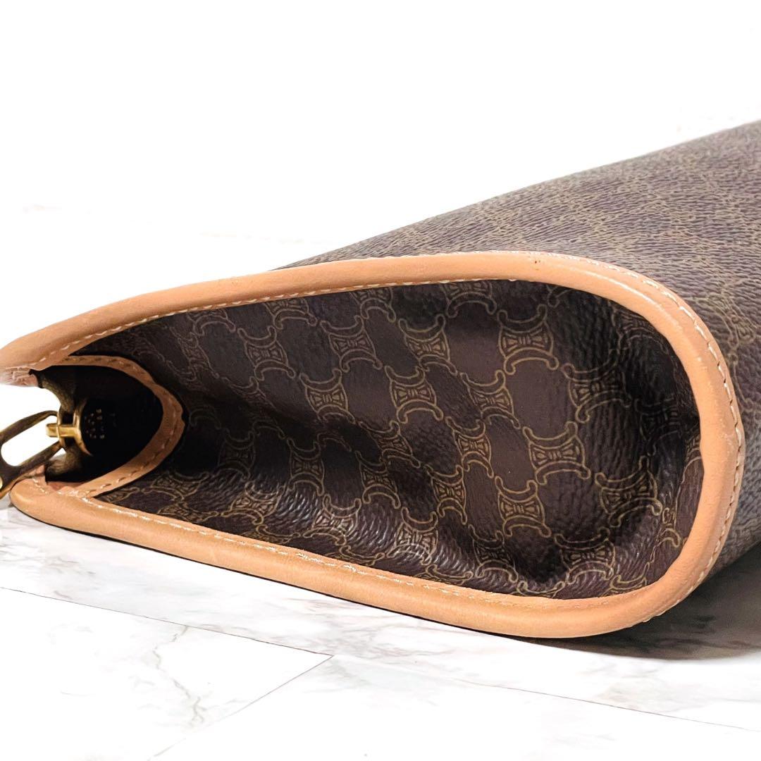 【極美品】CELINE セリーヌ マカダム柄 クラッチバッグ セカンドバッグ