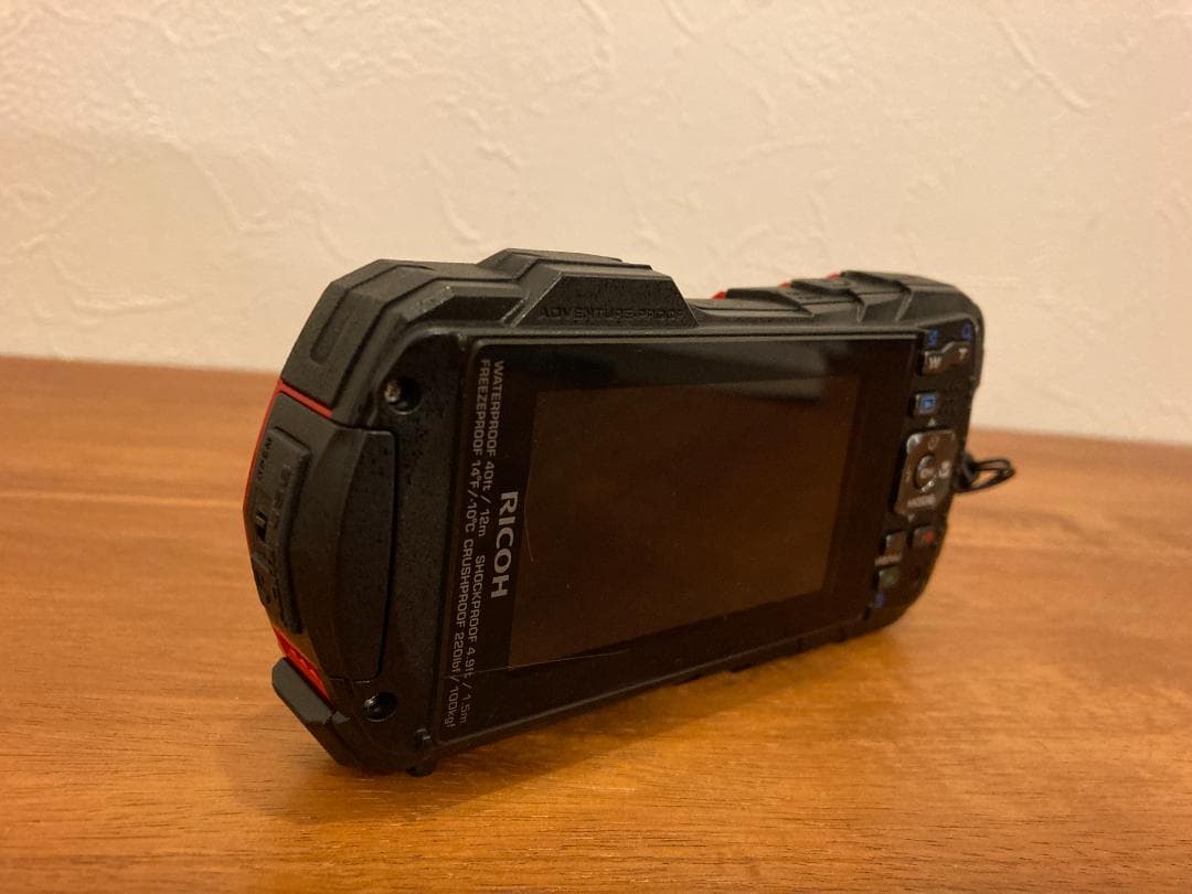 RICOH WG-30 RED ⑩ RICOH WG-30 RED ⑩