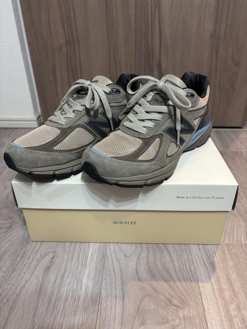 AURALEE × New Balance 990V4 \
