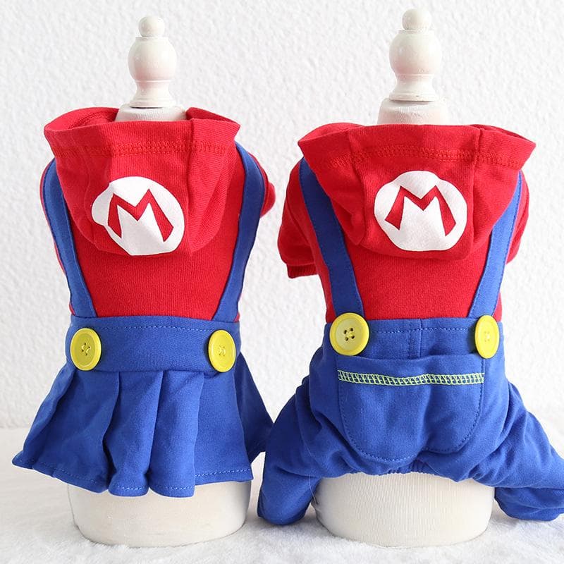 メルカリ 0251 3犬服 冬 ペット服 冬服 スーパーマリオ ドッグウェア 犬用品 1 900 中古や未使用のフリマ