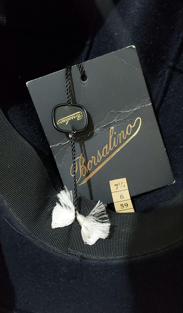 ！土日限定価格！Borsalino 【美品】中折れ ハット ボルサリーノ