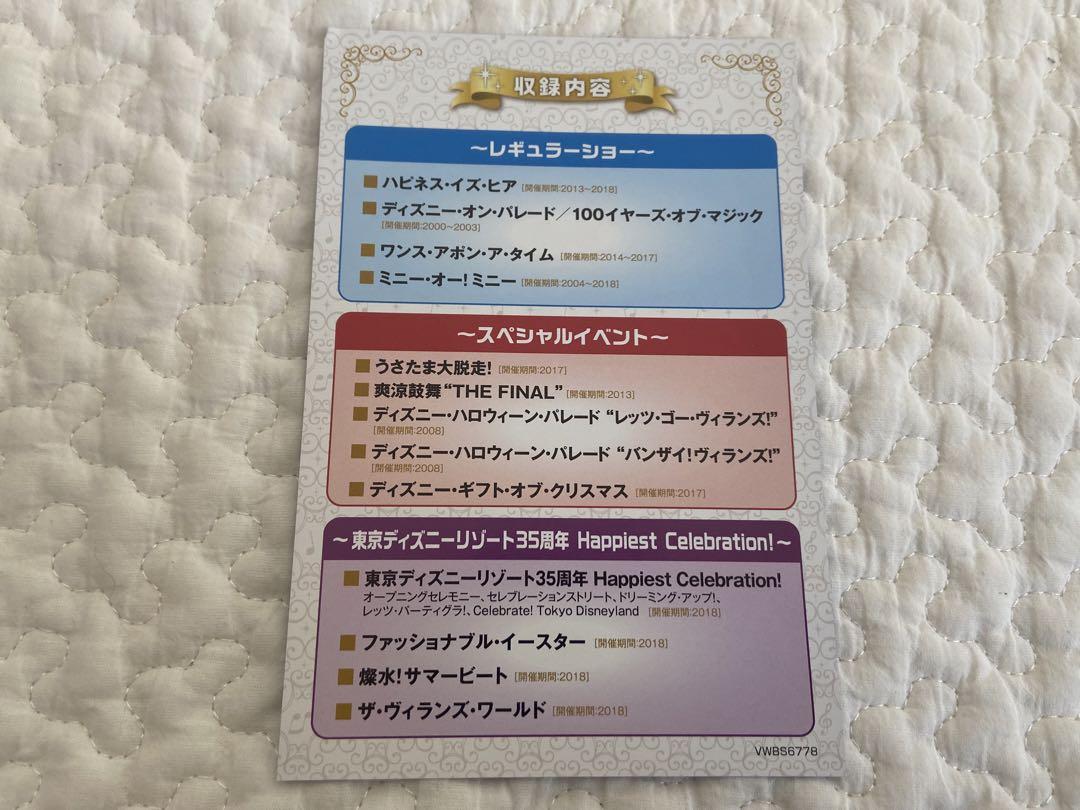 東京ディズニーリゾート35周年　アニバーサリーセレクション