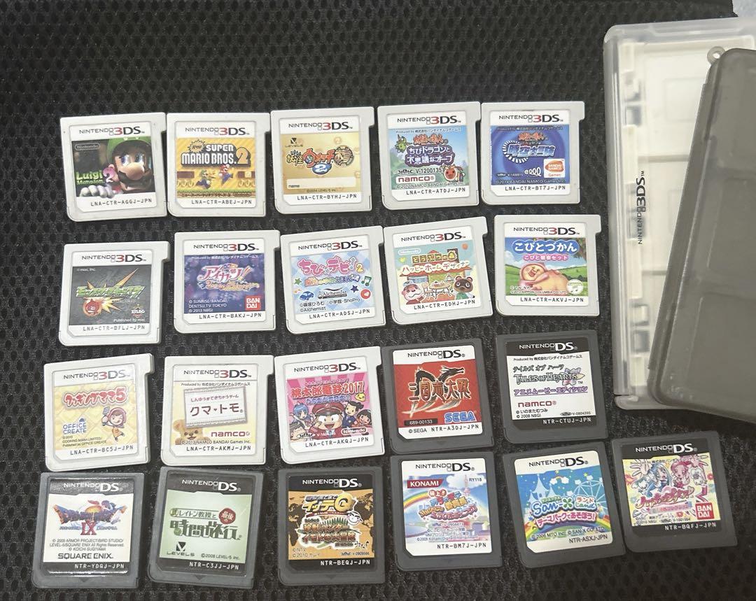 3DS DS カセット 21点 収納ケース 2点 まとめ売り 3DS DS ソフト カセット 21点 収納ケース 2点 まとめ売り - メルカリ