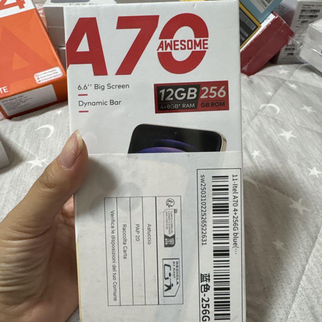 Samsung A70 12GB RAM 256GB blueAndroidアクセサリー