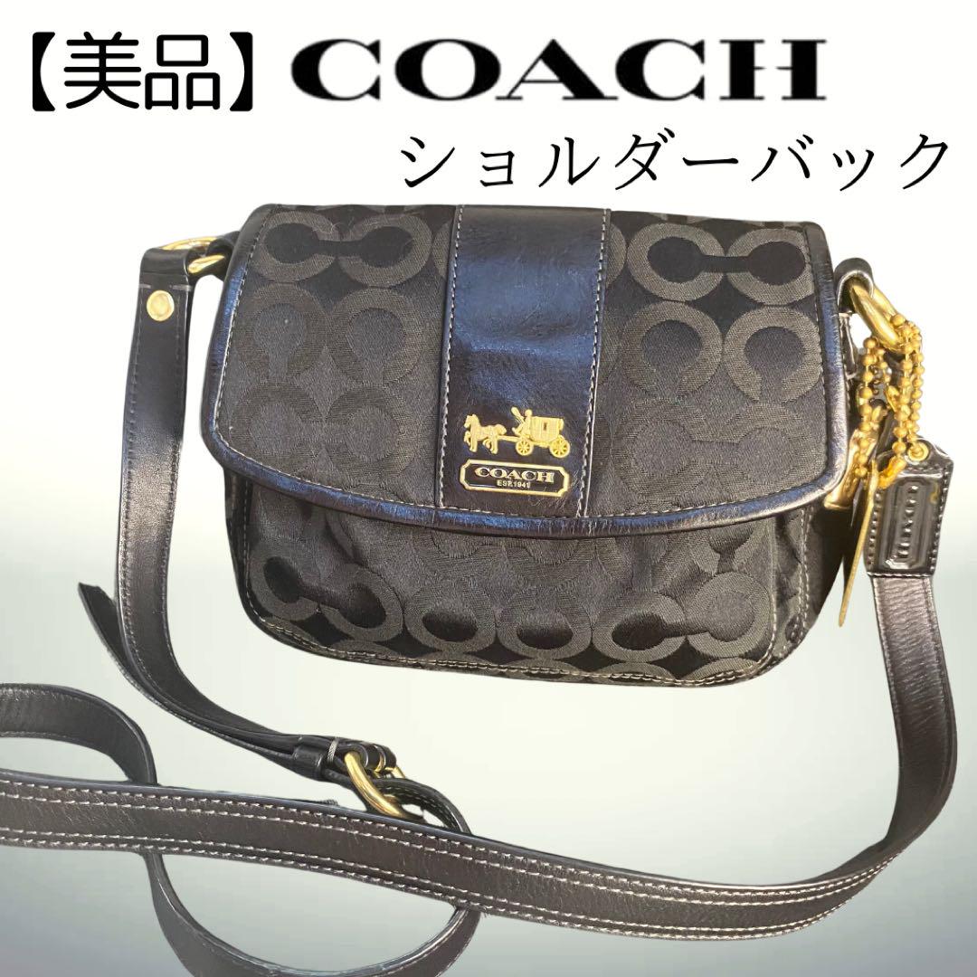 COACH - コーチ COACH 馬車 金具 ショルダー バッグ 本革の通販