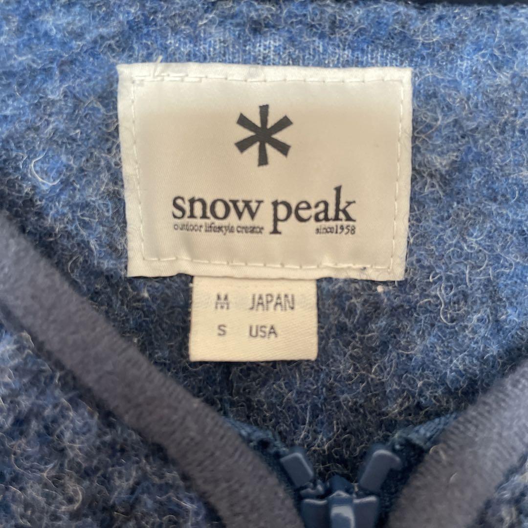 snowpeak フリースジャケット　M