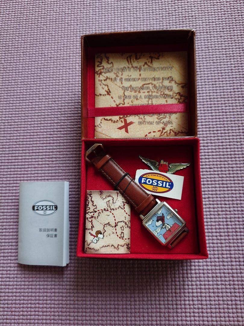 FOSSIL　 スヌーピー フライングエース　腕時計