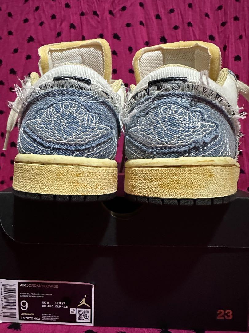 Air Jordan 1 Low SE デニムサイズ9(27cm)