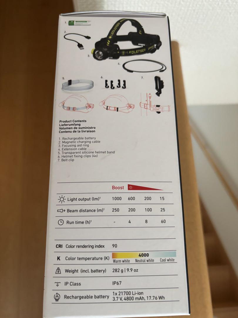 LED LENSER H7R work LEDヘッドライト 新品