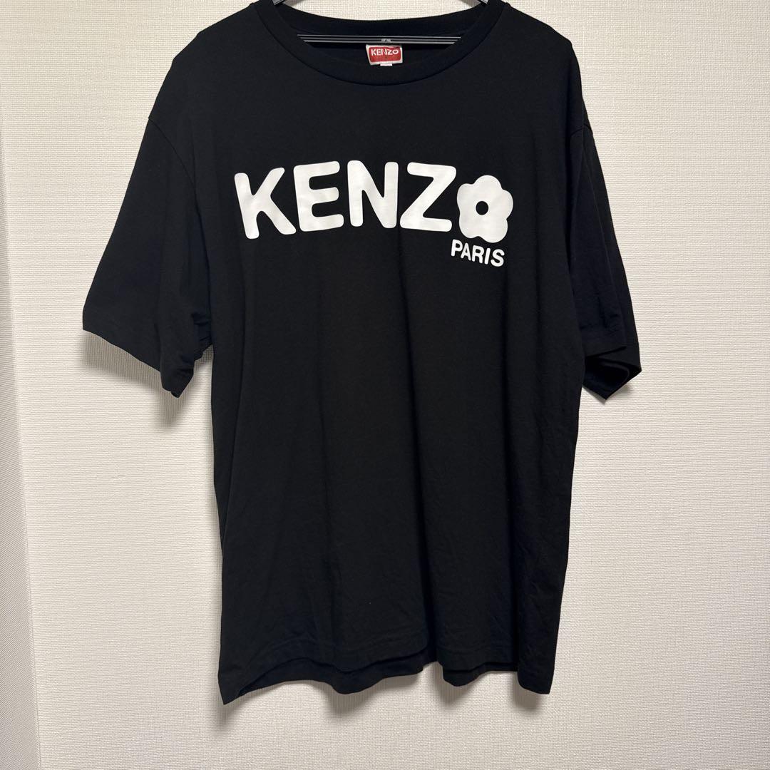 KENZO 黒 Tシャツ Boke Flower 2.0' オーバーサイズ - メルカリ
