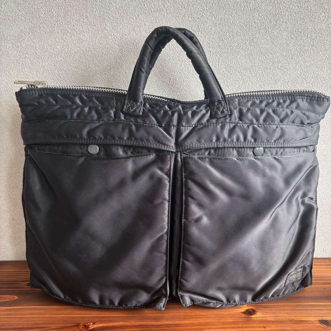 Porter ポーター タンカー 薄型ブリーフケース ブラック吉田カバン