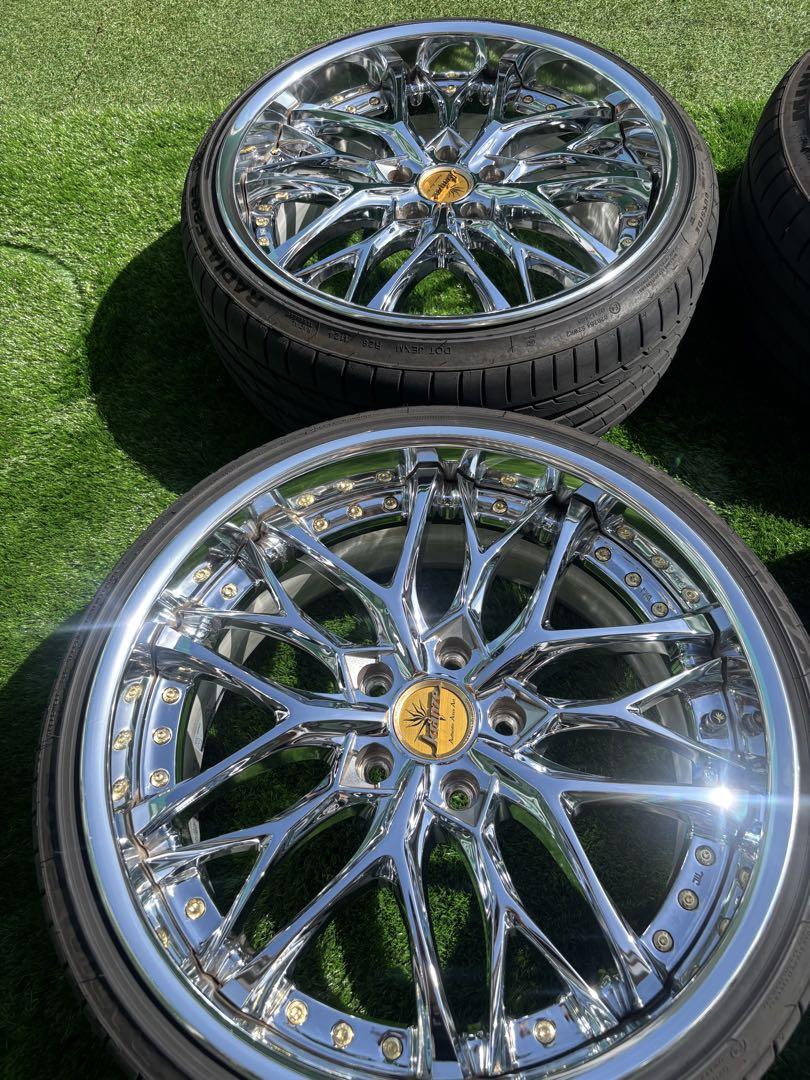 クレンツェウィーバル19インチ4本セット F9j R9.5j深リム