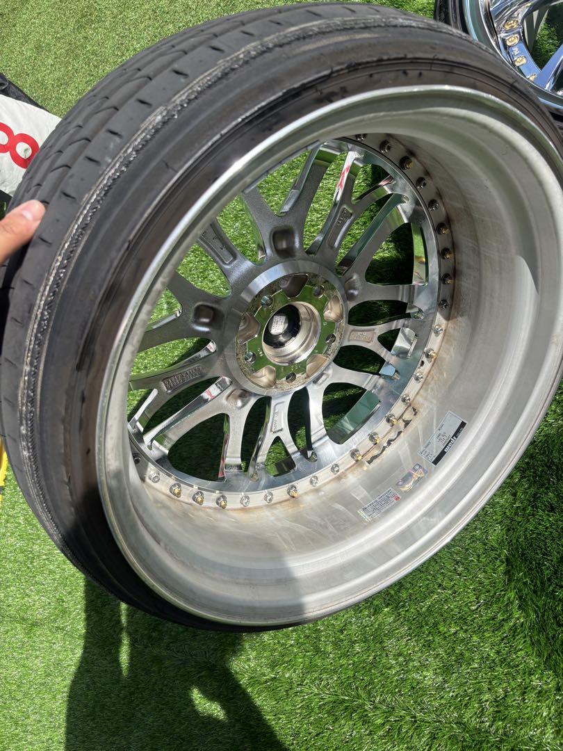 クレンツェウィーバル19インチ4本セット F9j R9.5j深リム