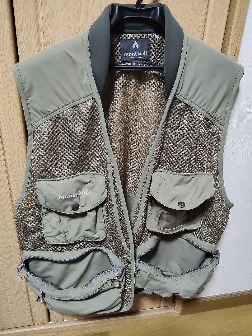 モンベル　メンズ　ベストXL美品