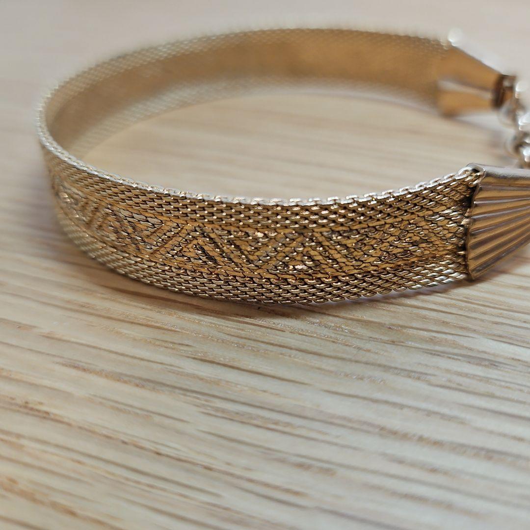 ビンテージ ブレスレット 金メッキ ファッションジュエリー