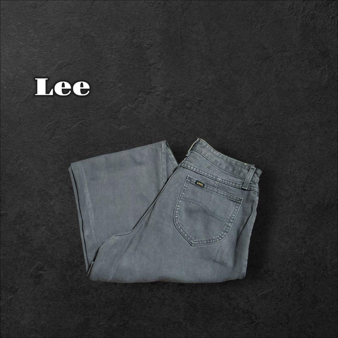 Lee リー テーパードパンツ デニムパンツ 90s カーキ 古着 USA