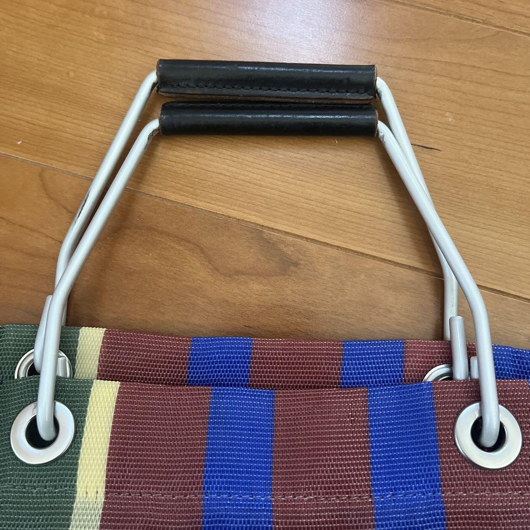 MARNI ストライプ キャンバストートバッグ