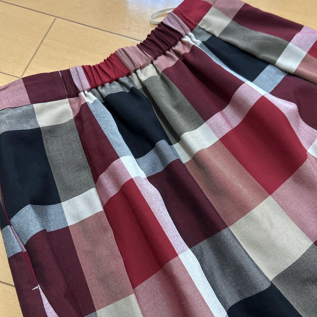 美品 Blue Label ブルーレーベル 定番 チェック スカート 36 S