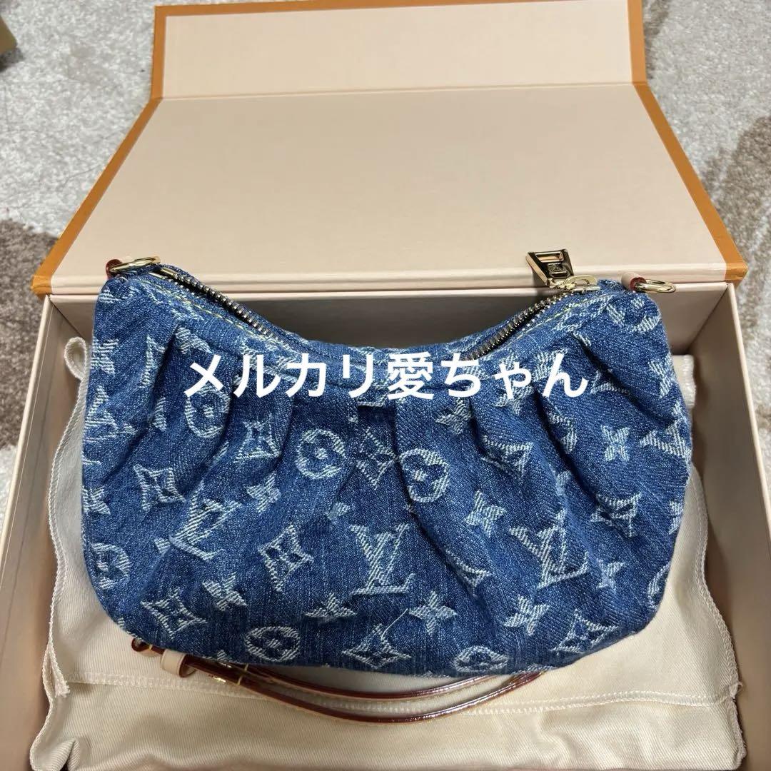 新作ルイヴィトン ポシェット・バレー デニムブルーM13571