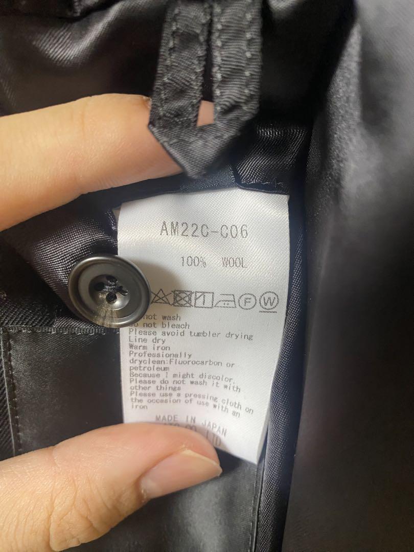 ato（アトウ）　WOOL TRENCH COAT