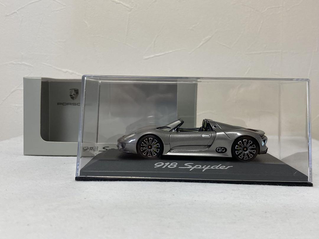 ポルシェ918スパイダー　ミニチャンプス製1/43 ポルシェ918スパイダー ミニチャンプス製1/43スケール - メルカリ
