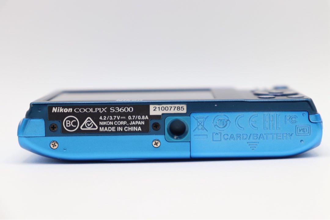 ✨動作確認済み！✨Nikon COOLPIX S3600 美品✨(訳あり品)