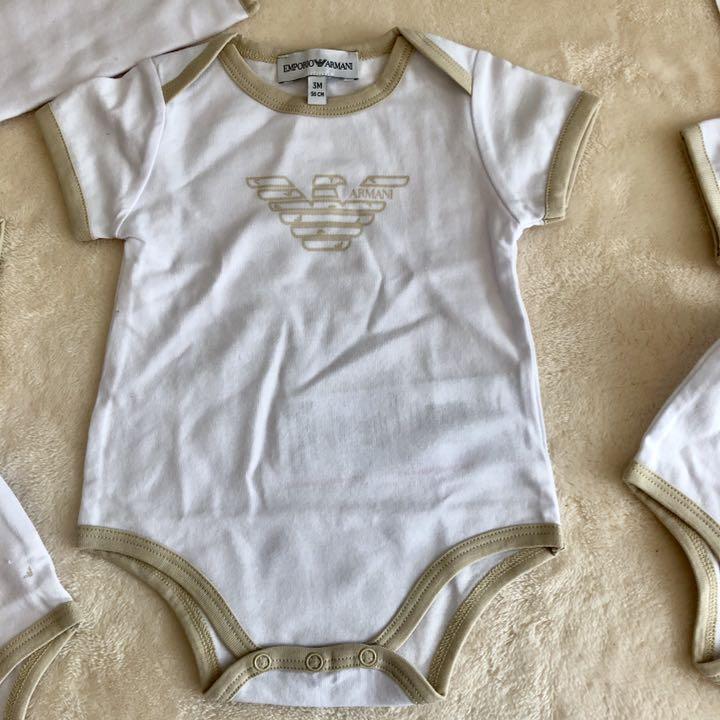 ゆきさん専用新品ENPORIO ARMANI  ロンパース3枚セット