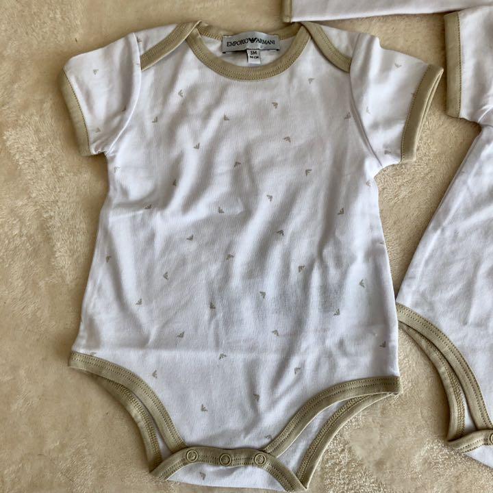 ゆきさん専用新品ENPORIO ARMANI  ロンパース3枚セット