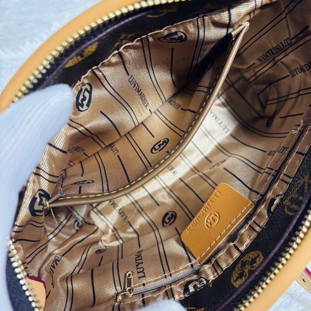 luyimaidier 2wayバッグ コインケース付き 総柄 軽量 超美品