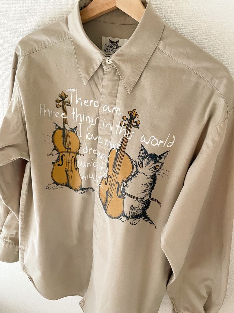 ワチフィールド】長袖ビッグシャツ | chicshabu.com