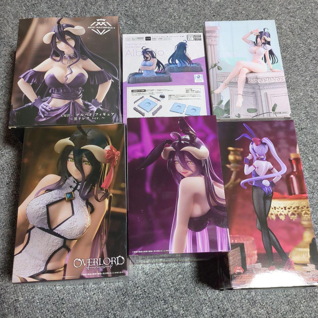 OVERLORD　アルベド　シャルティア　プライズフィギュア　まとめ売り