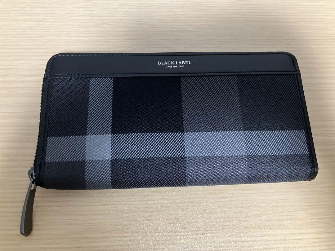 【新品・未使用】BLACK LABEL CRESTBRIDGE 長財布