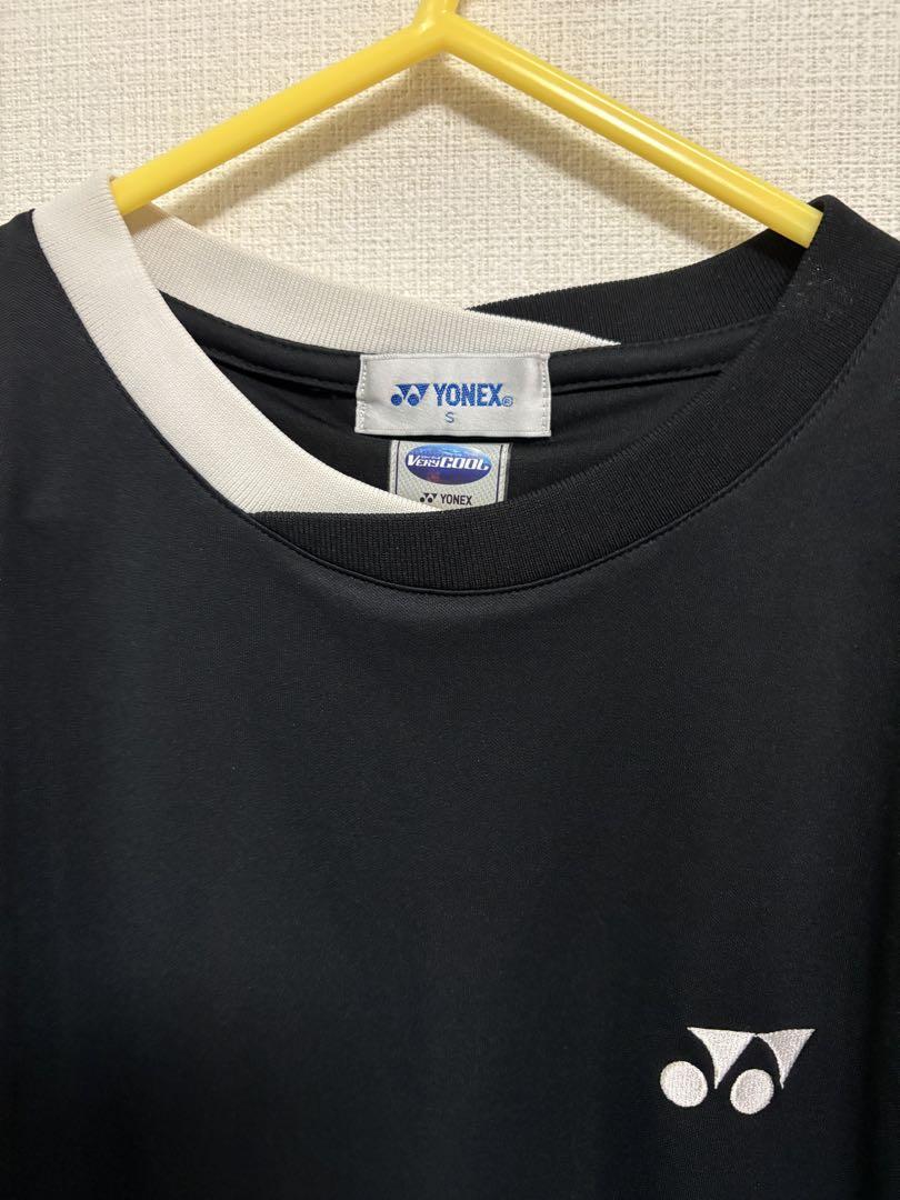 YONEX バドミントンウェア 黒/白/赤
