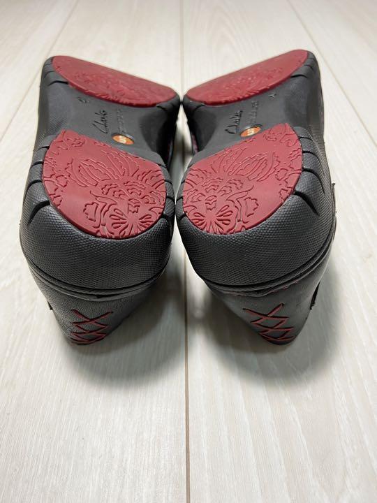 きなこもち。 Clarks un structured フラット シューズ