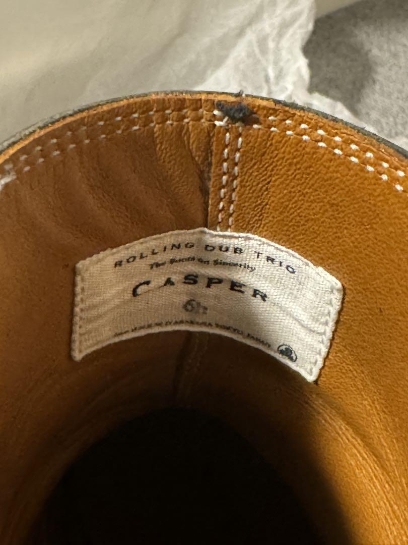 ローリングダブトリオ CASPER (Gray Guidi Calf)