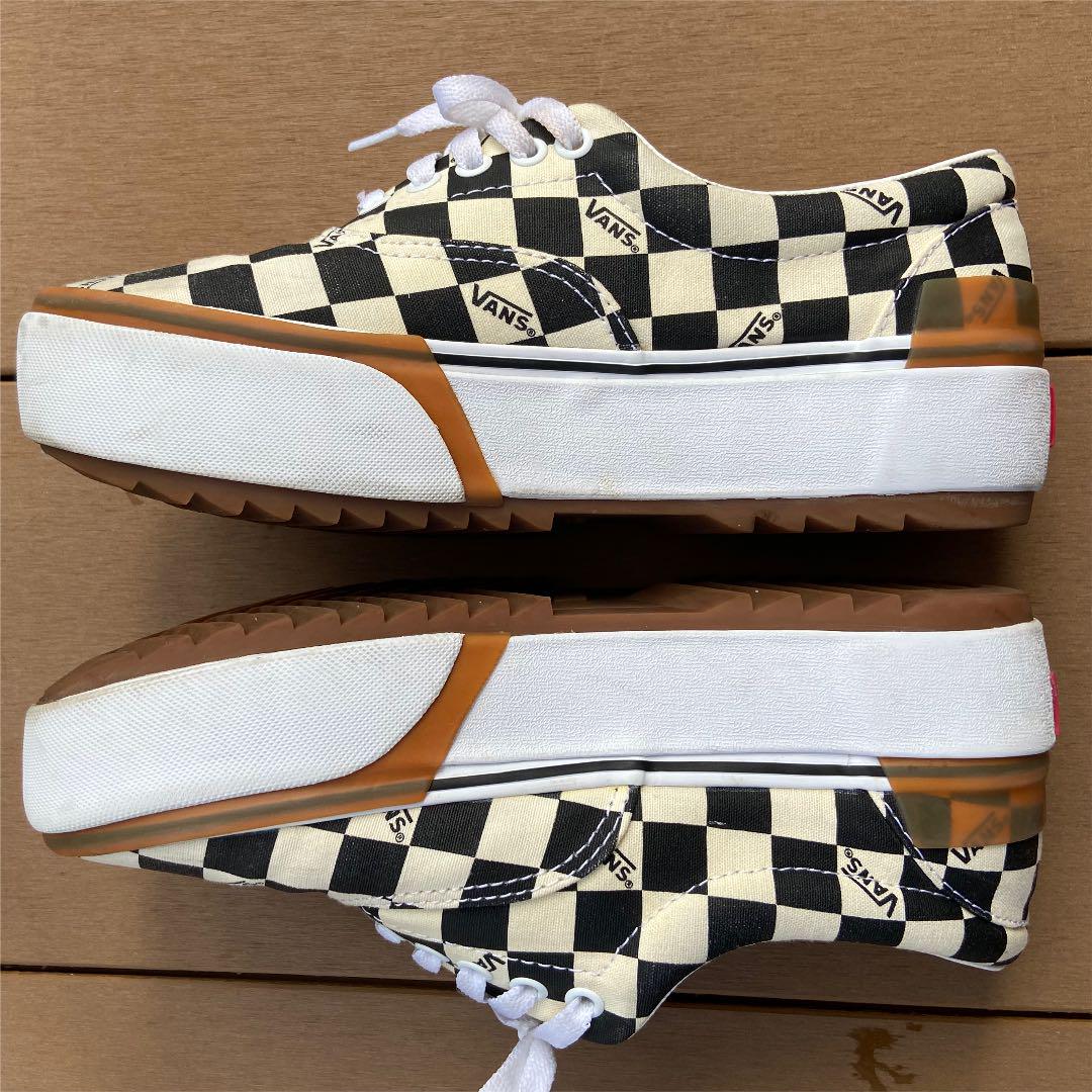 ついに再販開始 完売品 Vans チェッカーボード 厚底 エラ バンズ Stacked Era スニーカー Alserramenti It