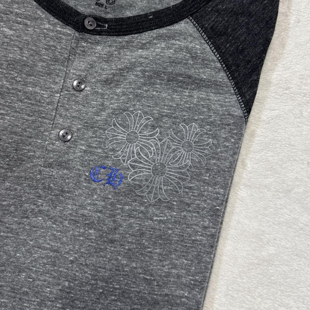 トップス Chrome Hearts print cross raglan tee