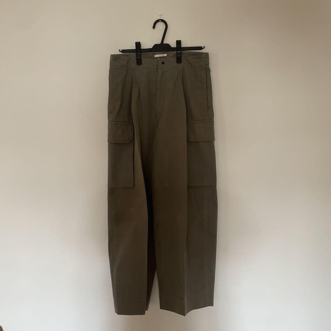 Blurhms - COTTON SERGE 47 PANTS - OLIVE