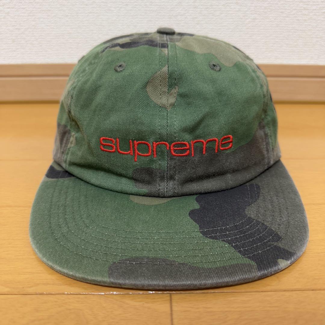 Supreme Compact Logo 6-Panel ブラック 17aw Supreme Compact Logo 6-Panel (FW17) - $48