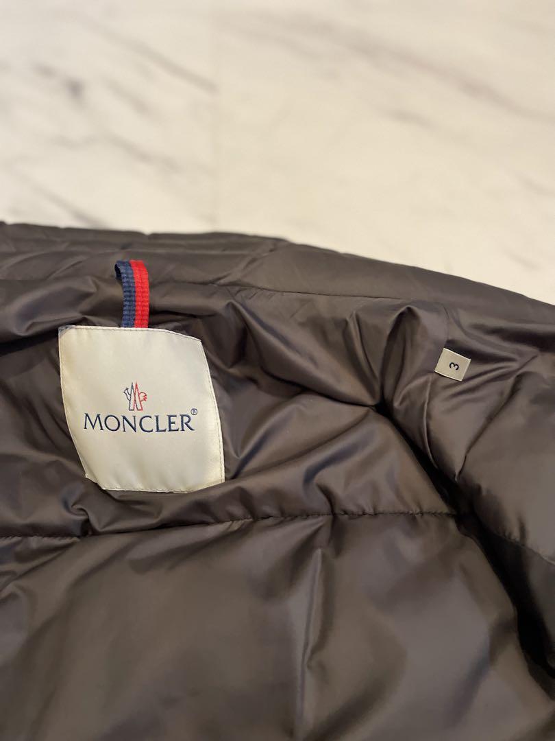 超美品 Moncler モンクレール メンズダウンベスト サイズ3 ブラック